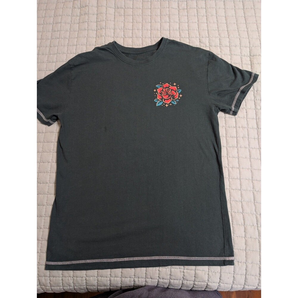 Trust No One Snake And Rose Shirt Size Small